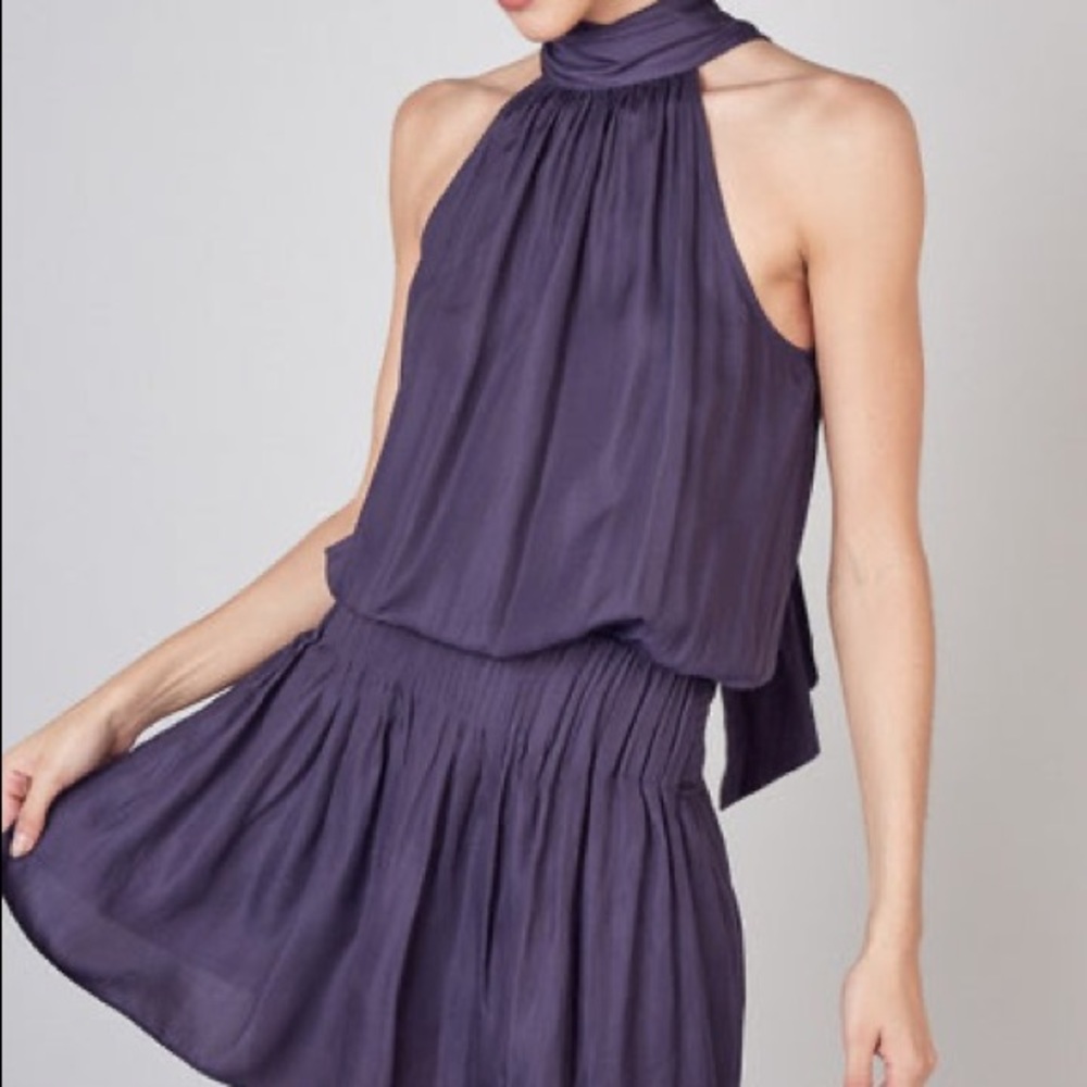 Do + Be Mock Neck Tie Dress
